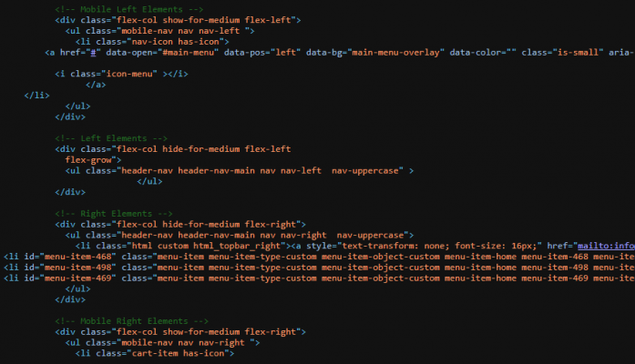 html code